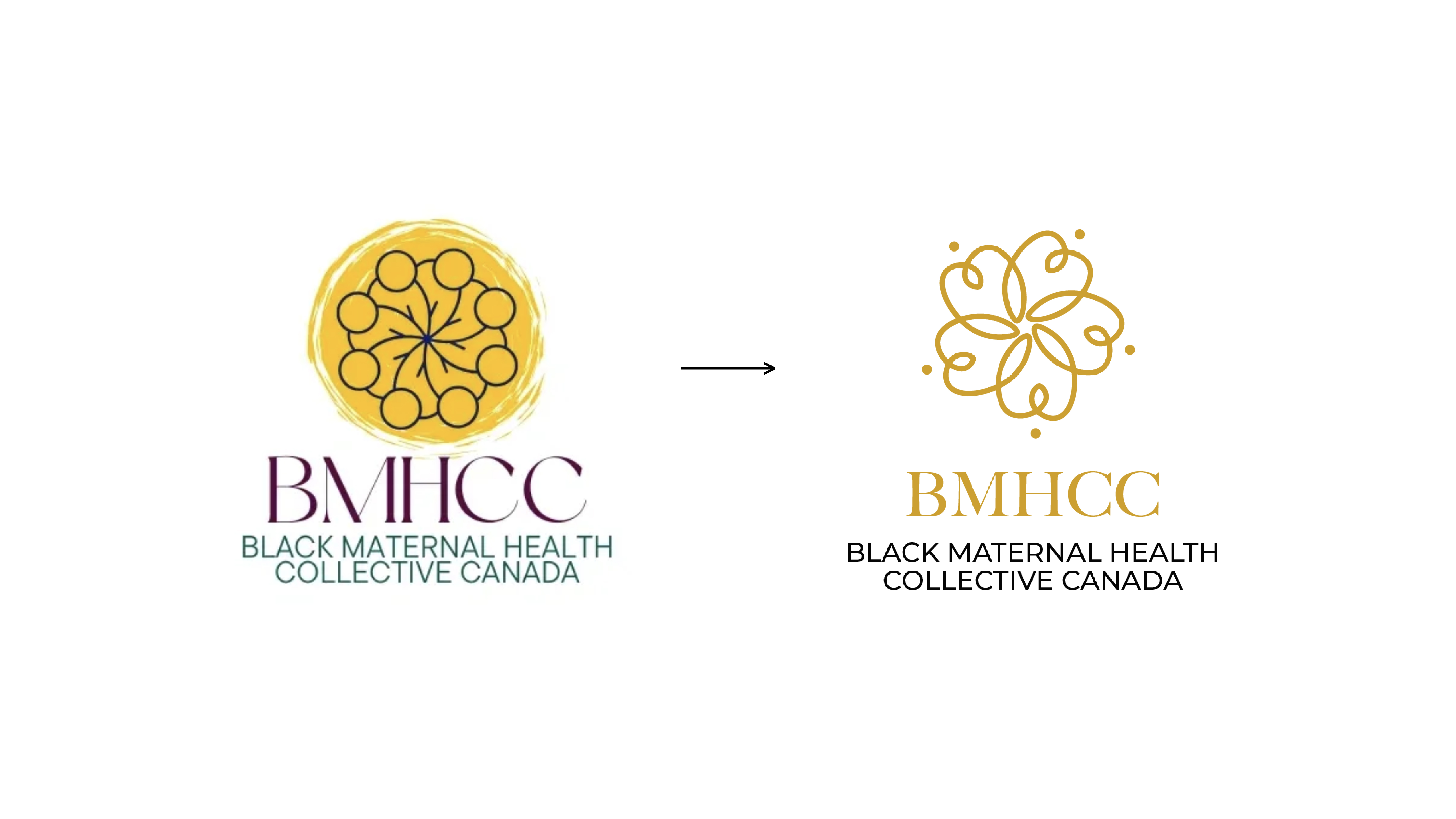 BMHCC logo before and after